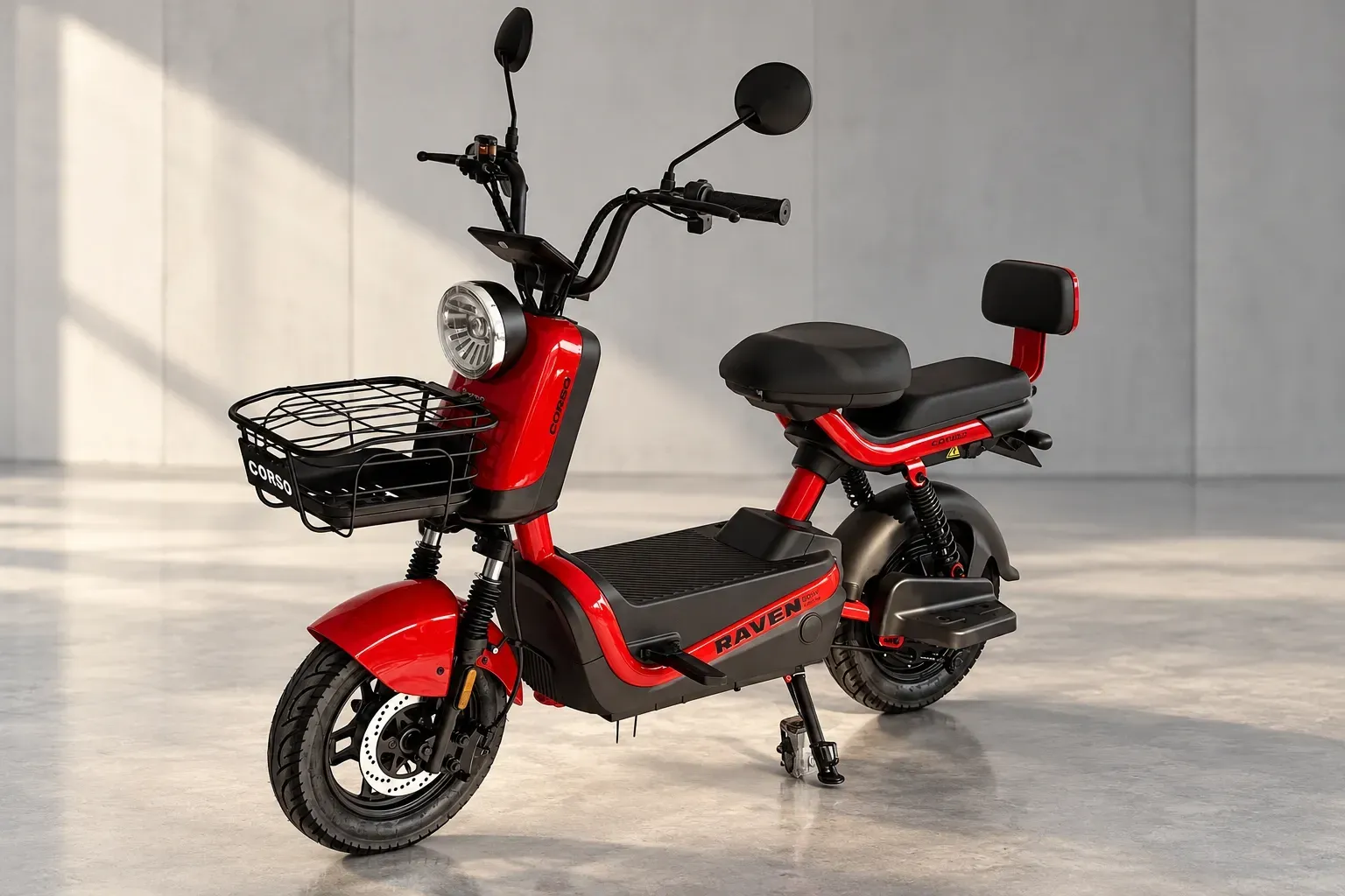 Електромопед Corso Raven 800W