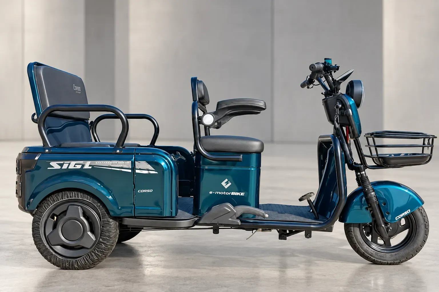 Електротрицикл Corso Sig L 1200W