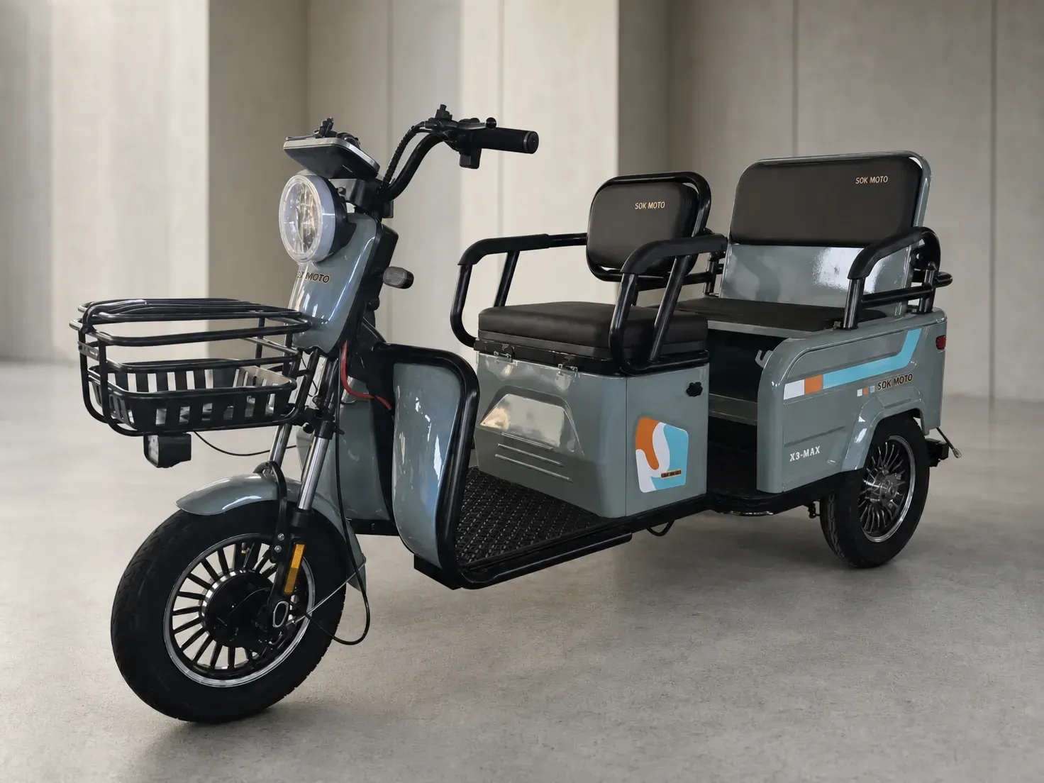Електротрицикл SokMoto X3 Max 2000W