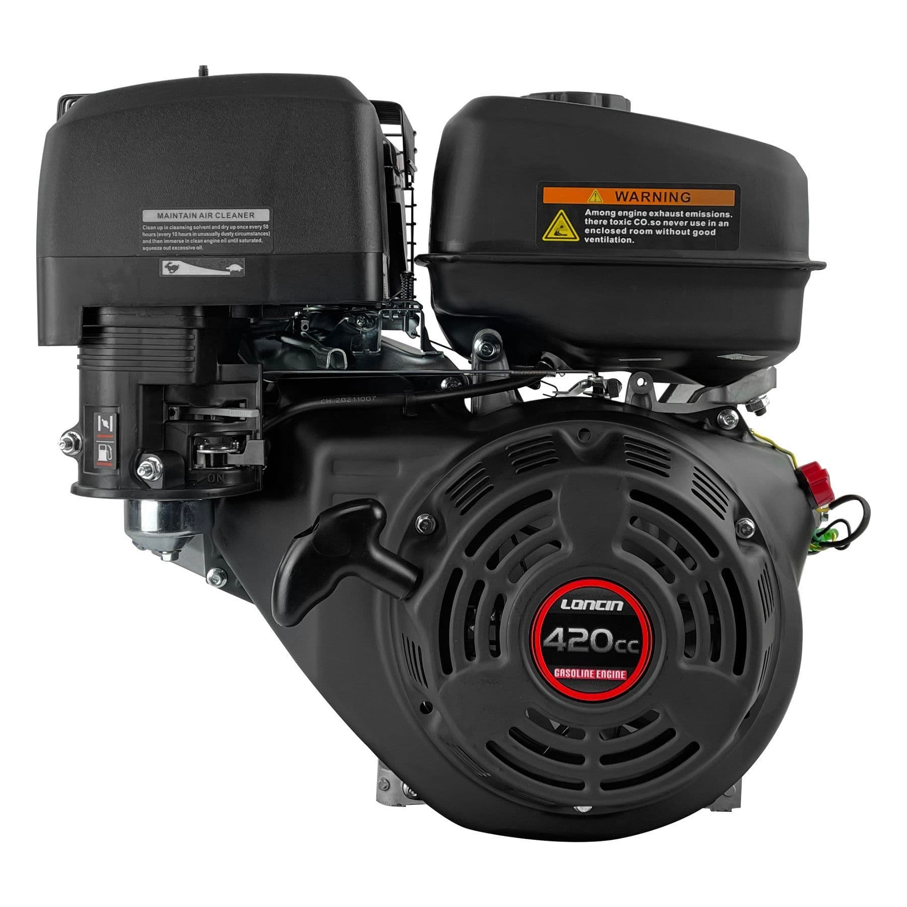 Двигун бензиновий LONCIN G420F 16 к.с.