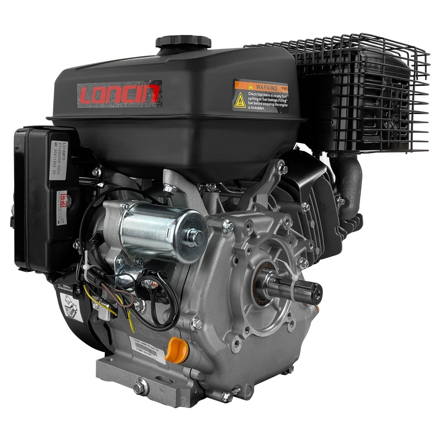 Двигун бензиновий LONCIN G420FD 16 к.с.