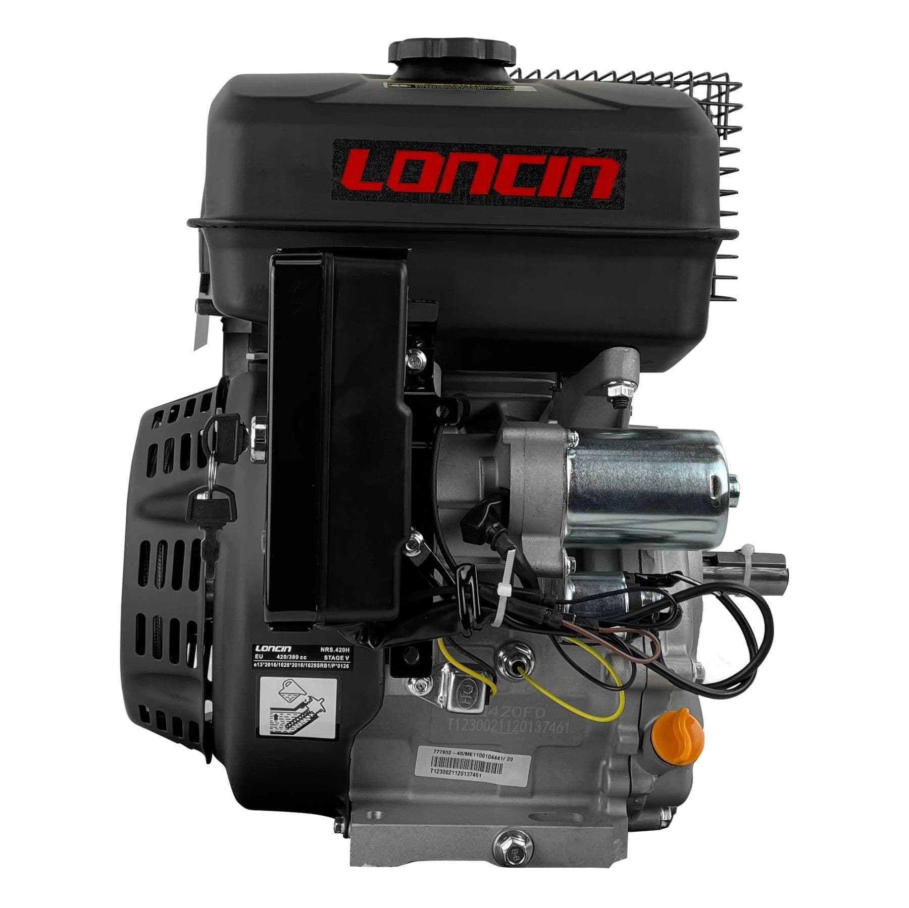 Двигун бензиновий LONCIN G420FD 16 к.с.