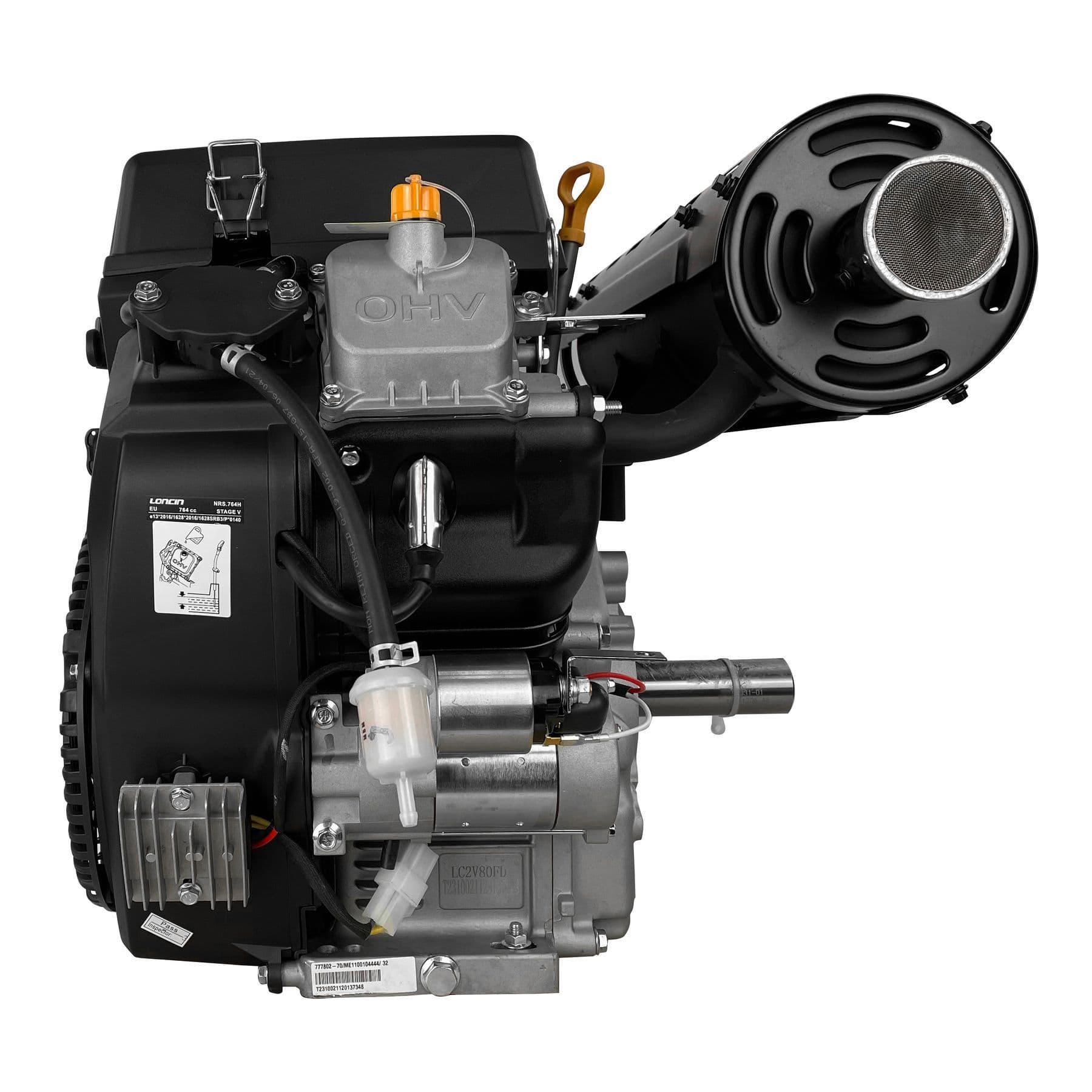 Двигун бензиновий LONCIN LC2V80FD-E 25 к.с.
