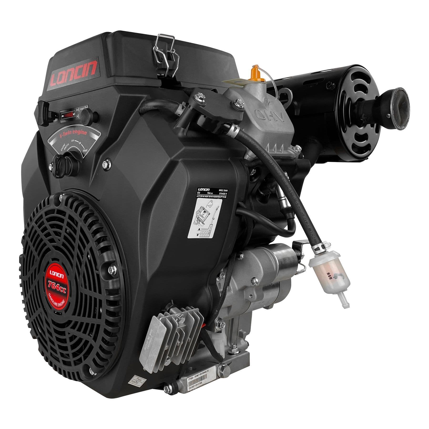 Двигун бензиновий LONCIN LC2V80FD-E 25 к.с.