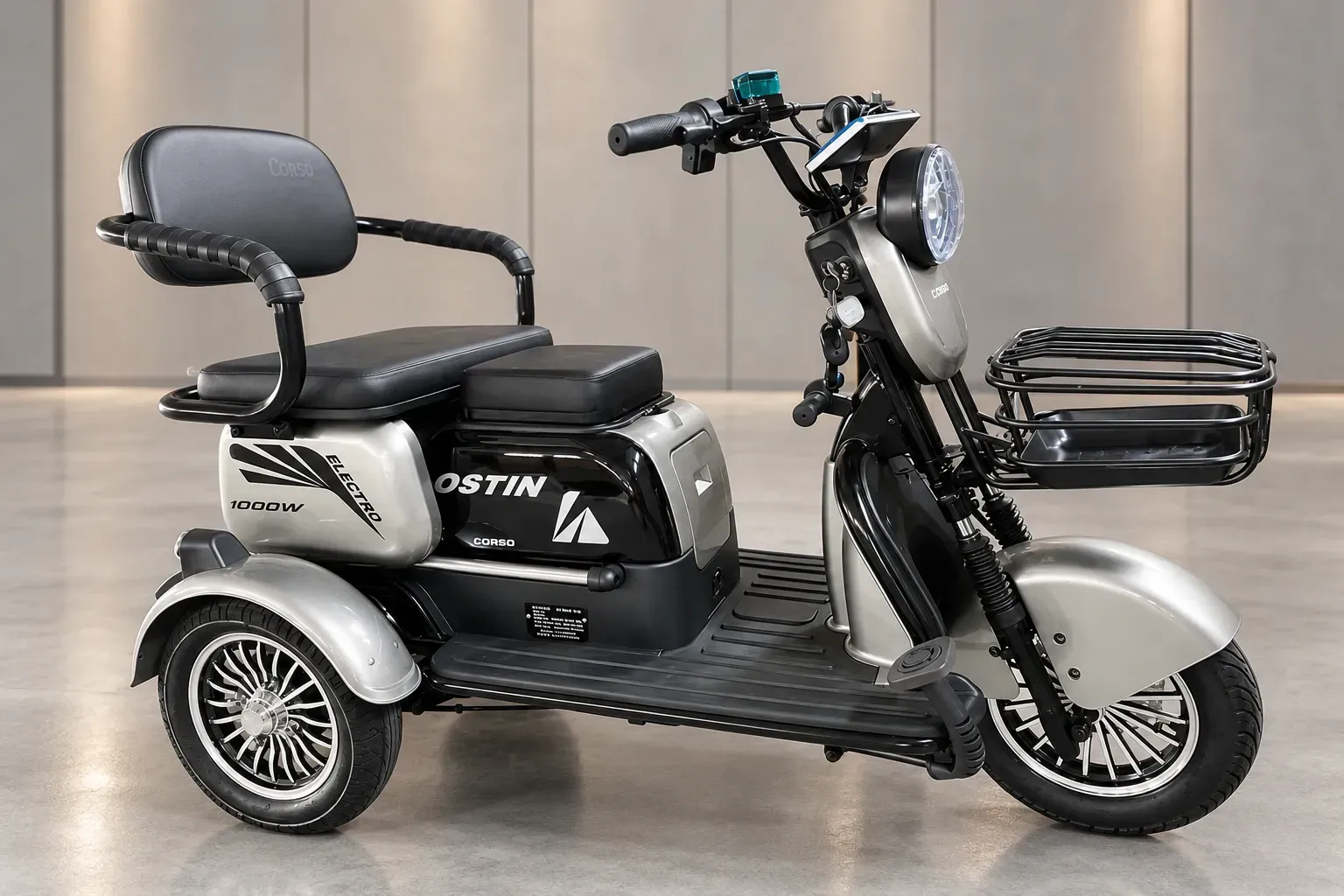 Електротрицикл Corso Ostin 1000W
