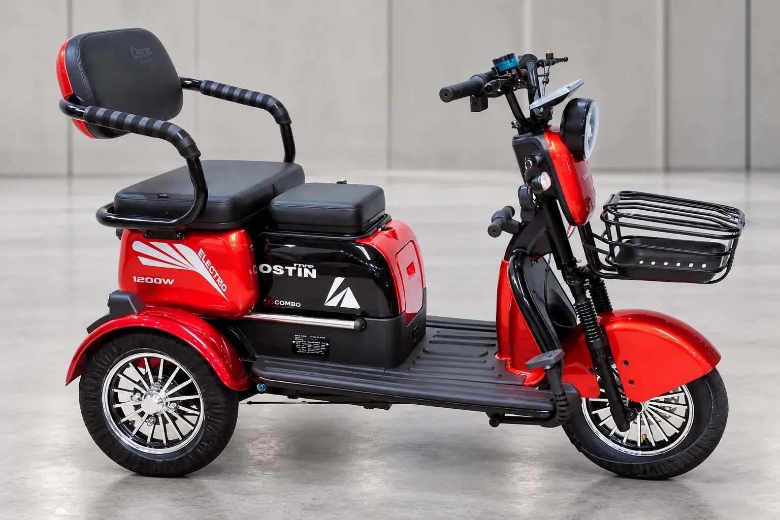 Електротрицикл Corso Ostin Pro 1200W