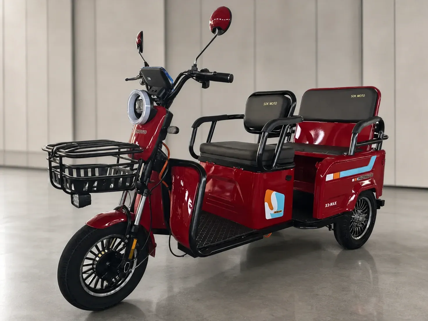 Електротрицикл SokMoto X3 Max 2000W