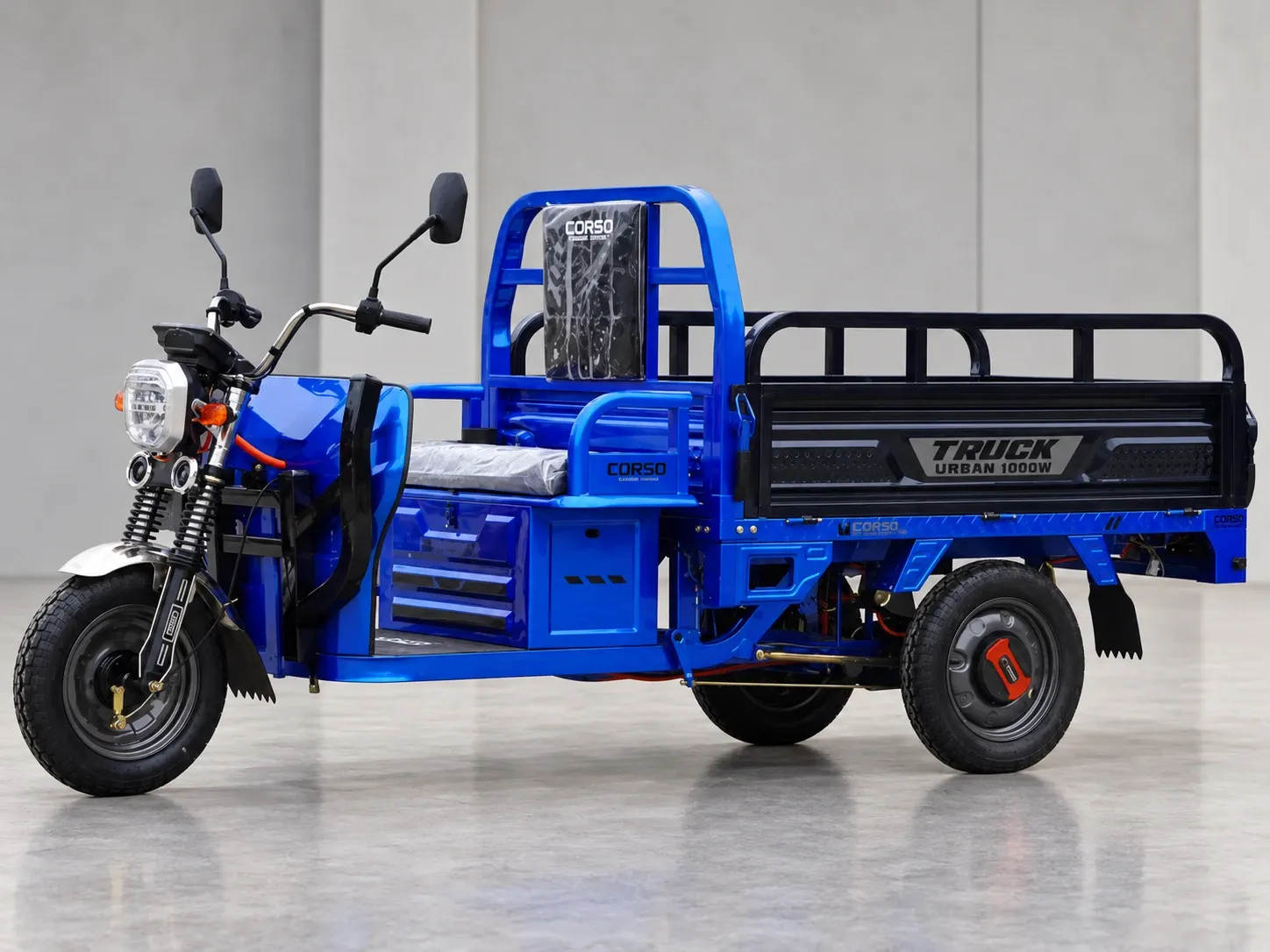 Вантажний електротрицикл Corso Truck Urban 1000W (Корсо Трак Урбан), самоскид